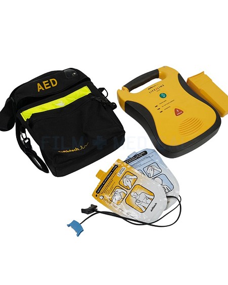 AED Defibrillator with Bag